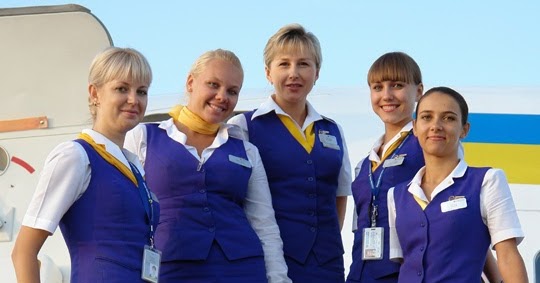 World stewardess Crews: The Airline: Ukraine International Airlines and ...