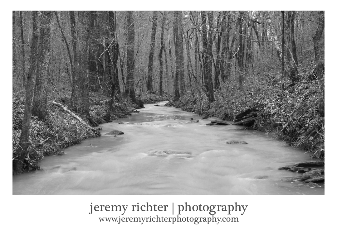 jeremy richter photography blog Black Creek Tributaries Running