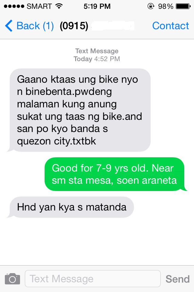 kiddie bike olx