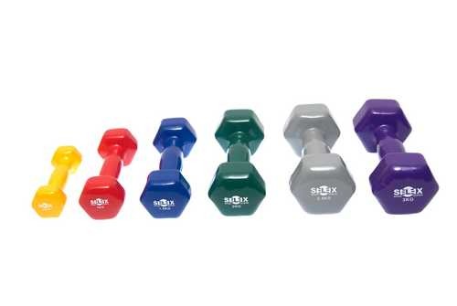 VINYL DIPPING DUMBELL SELEX DAMBIL 2 KG X 2 ADET 45054 large