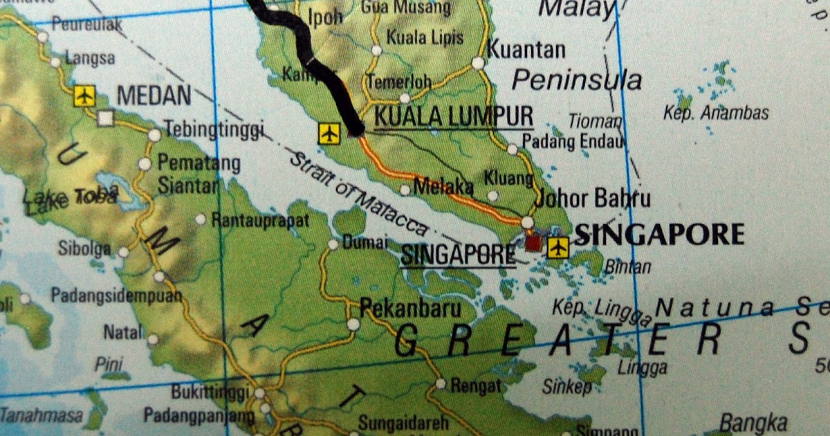 Overland from London to Singapore Penang to Kuala Lumpur
