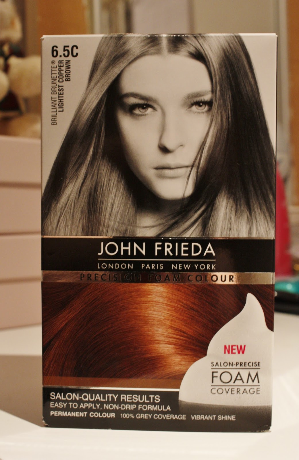 Something to say-fashion: John Frieda - Precision Foam Colour 6.5C