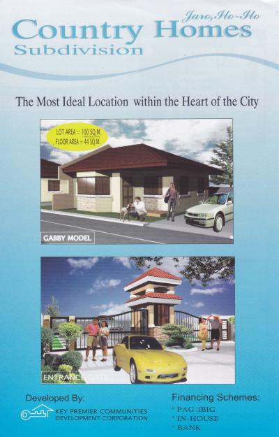 Country Homes Subdivision Iloilo by Key Premier ...