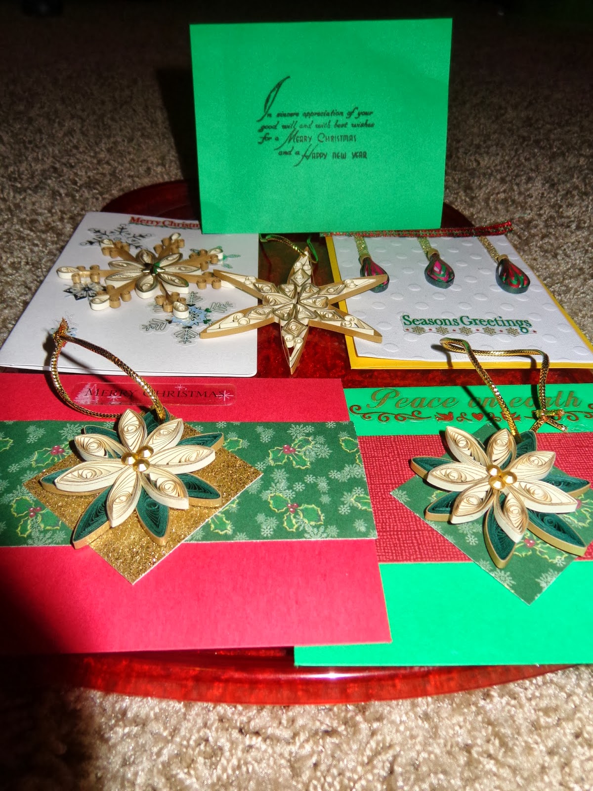 Quilling Made Easy Quilled Christmas ornaments