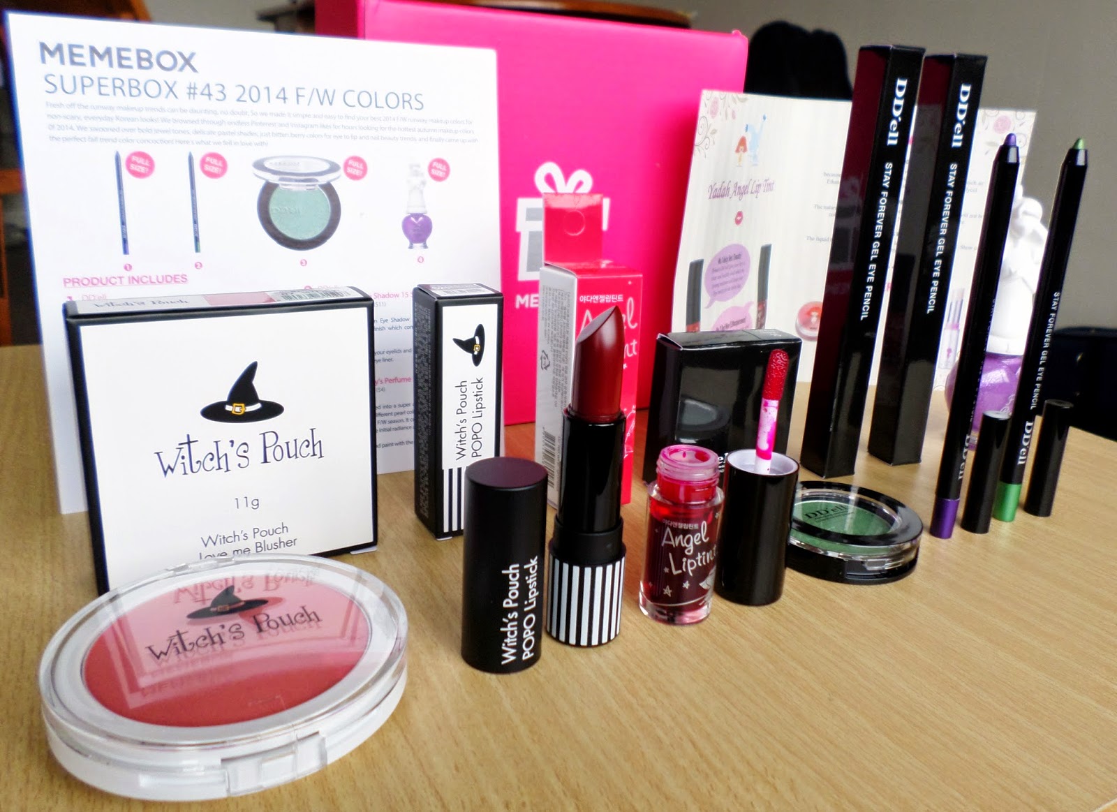 MEME Makeup Superbox #43 2014 FW Colors MEME Makeup Superbox #43 2014 FW Colors