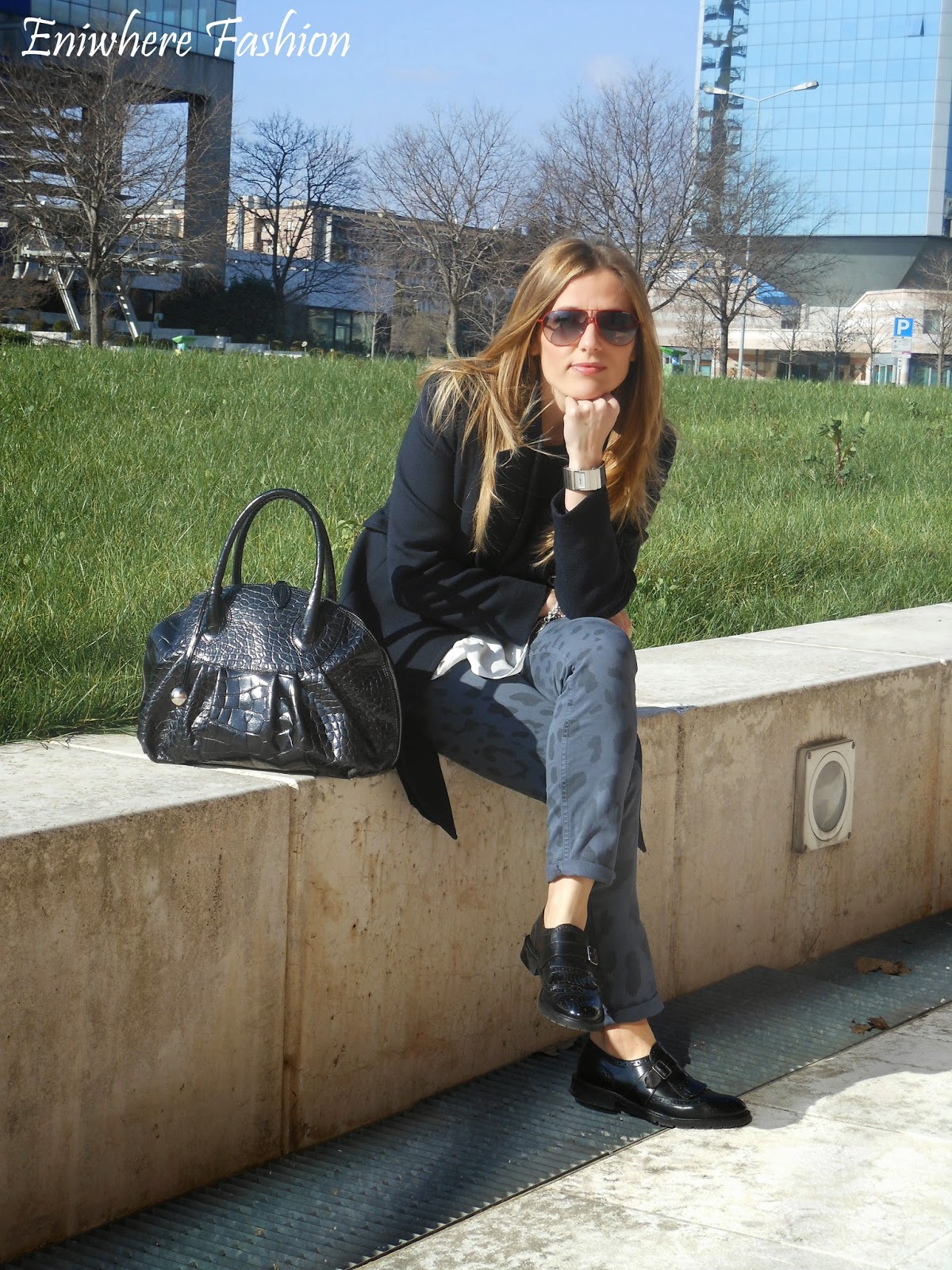 Eniwhere Fashion - jeans maculato - Brescia 2