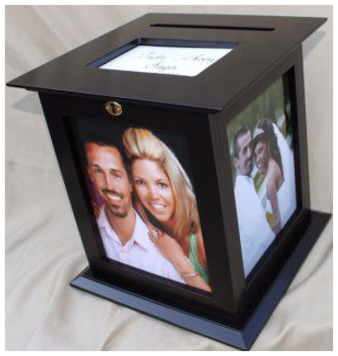 love this locked photo box. The fact that you need a key to get ...
