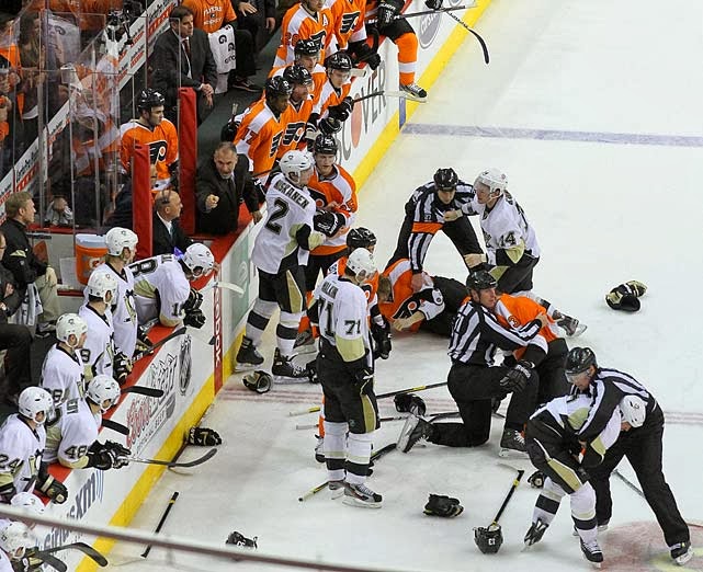 penguins flyers a rivalry for the ages by chicksdighockey flyers penquins