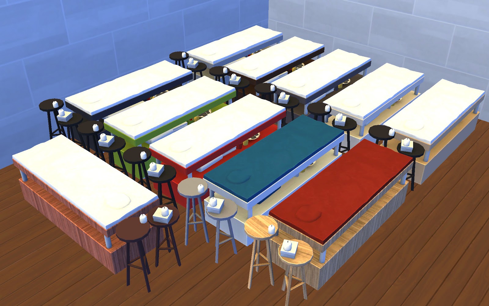 My Sims 4 Blog The Sims 2 & 3 Massage Tables by g1g2 MTS