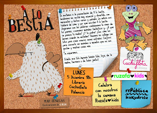 Mañana presentación de A lo Bestia y taller cuentacuentos