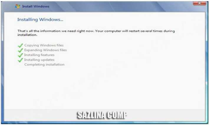 Cara Instalasi Windows 7