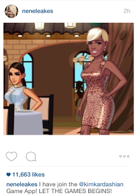 Reality star NeNe Leakes joins Kim Kardashian's Game App