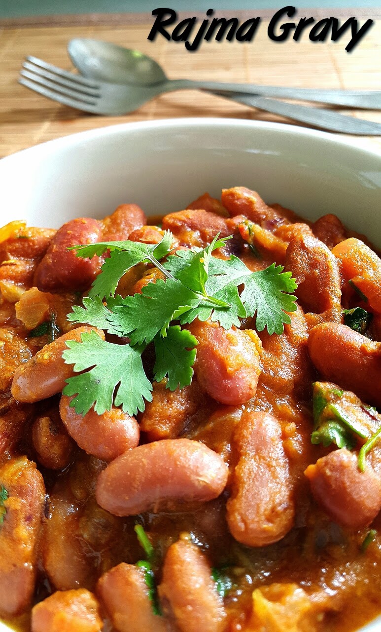 Cooking With A Passion Rajma / Kidney Bean Gravy