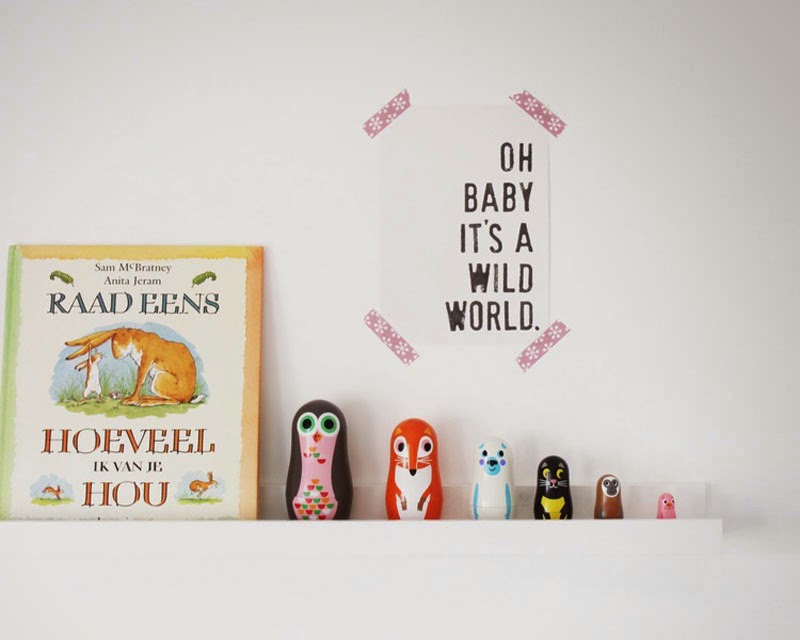 ideas de cómo decorar las paredes de un dormitorio infantil