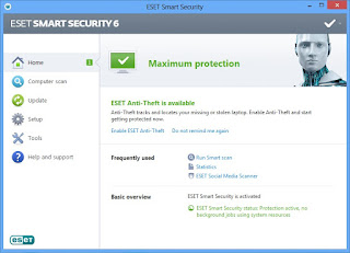 Cara Crack ESET Smart Security 6 dan ESET NOD32 Antivirus 6