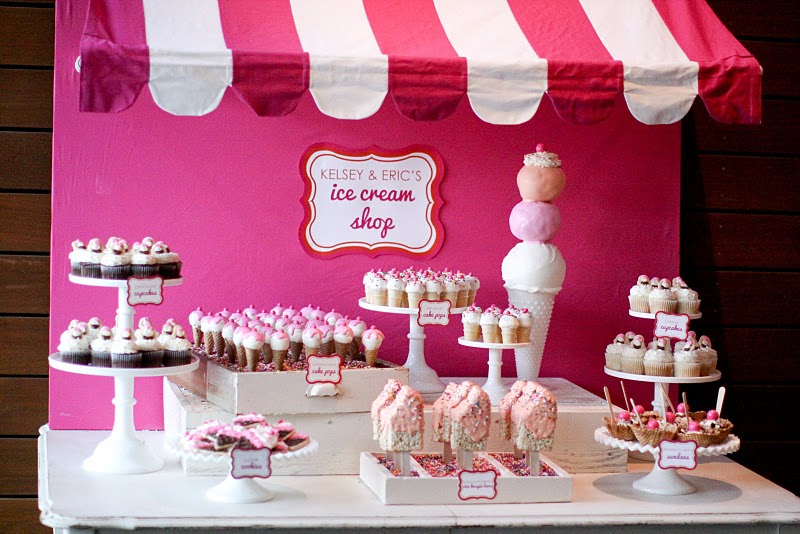 Ice Cream Bar Party Ideas