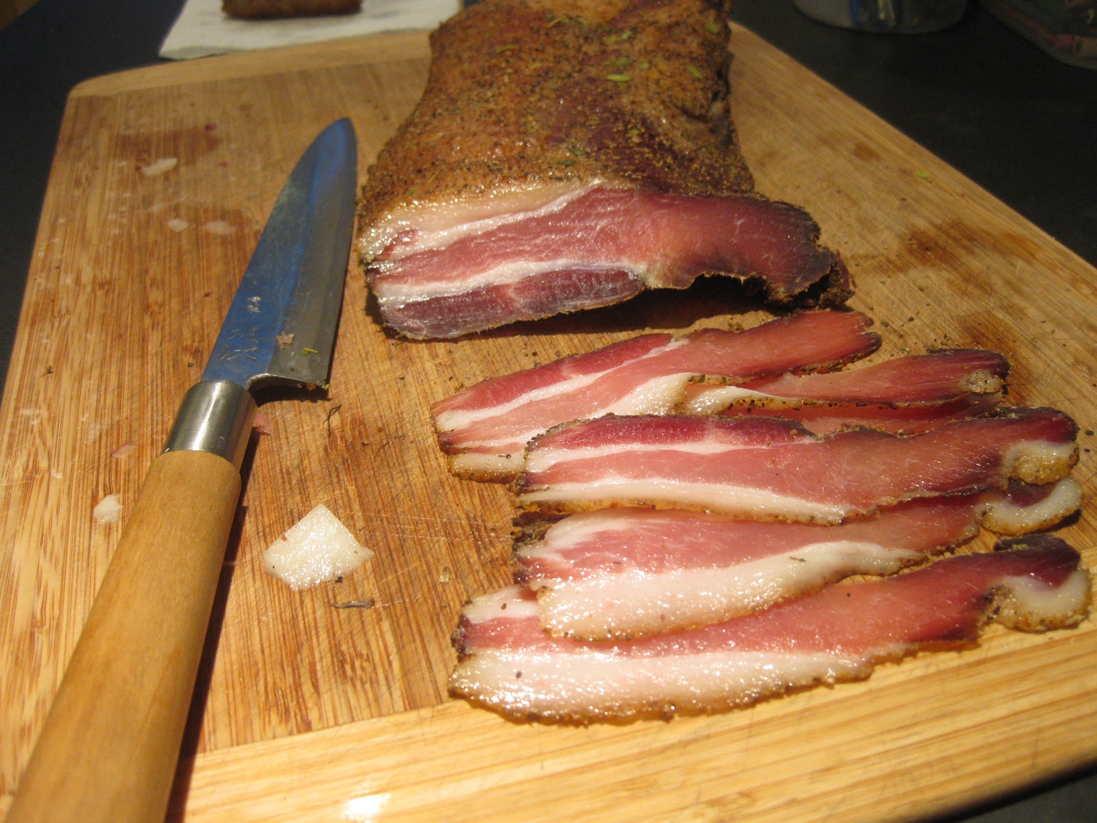 Tooling Up Home cured pancetta