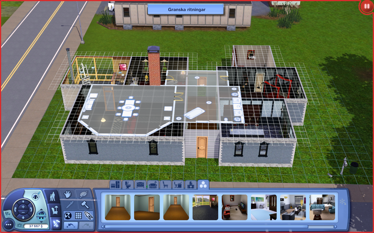 Allt om sims: ritningsverktyget