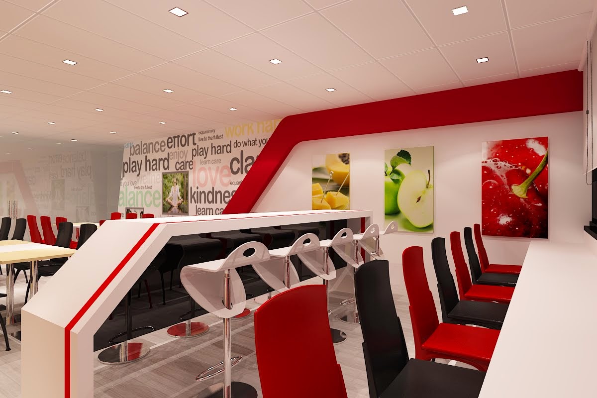 Office Furniture Singapore Modern Sleek Cluster of 6 Workstations