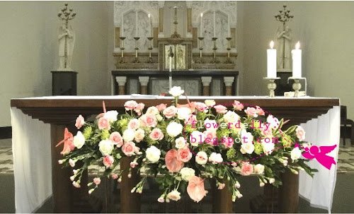 Wedding Decor This Week Simple hot pink flower daily blog