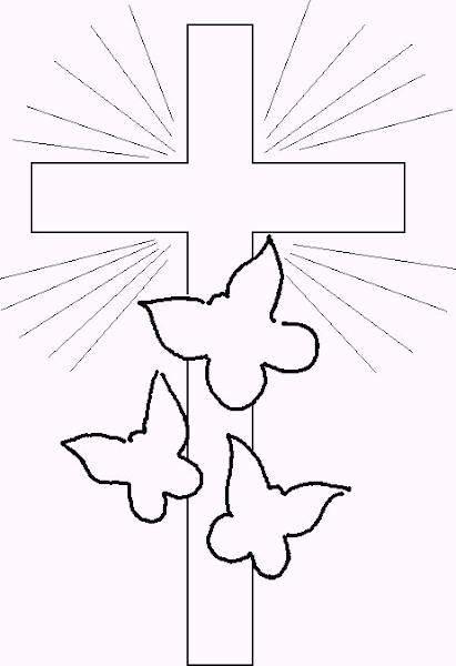 Free Cross Coloring Pages