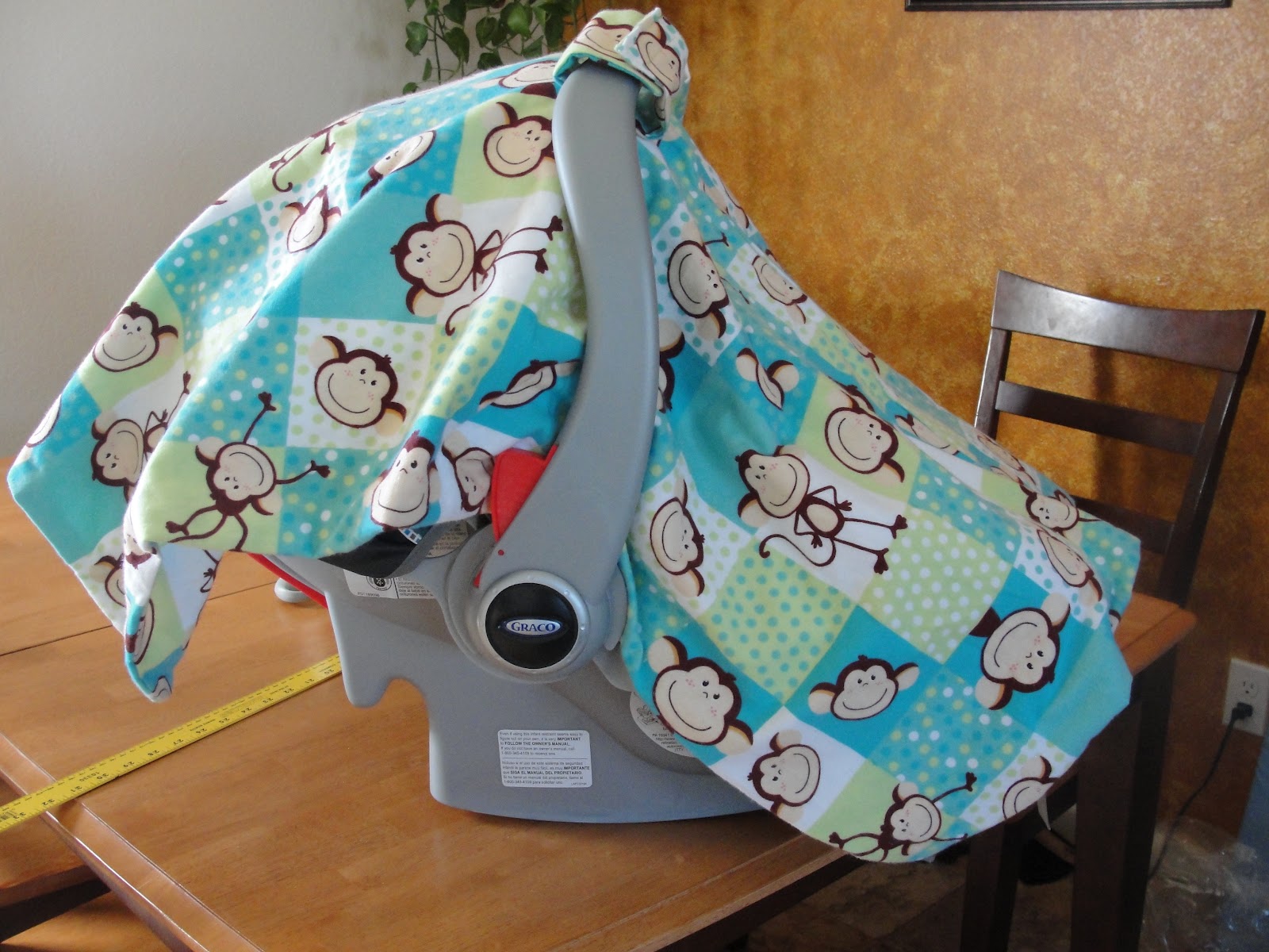 Sunshine's Sewing Infant Car Seat Canopies