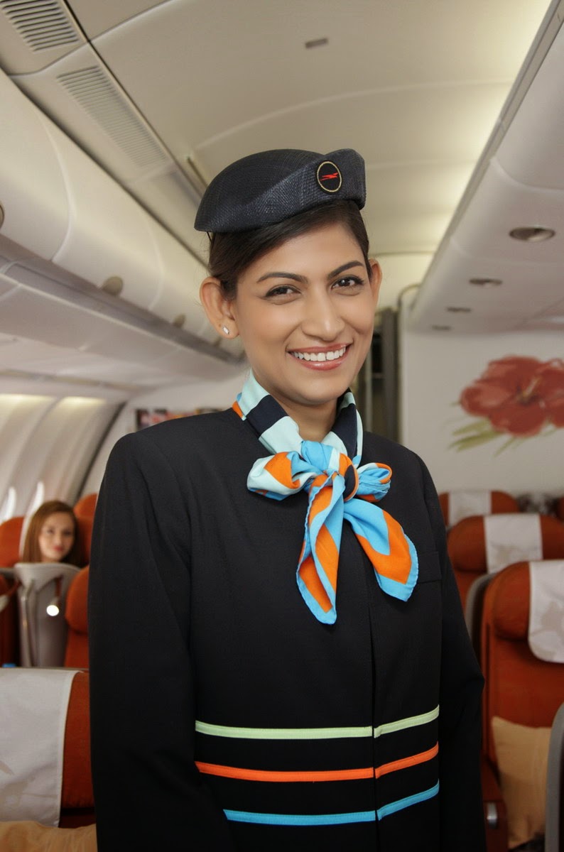 Stewardess Uniform of Air Mauritius World stewardess Crews