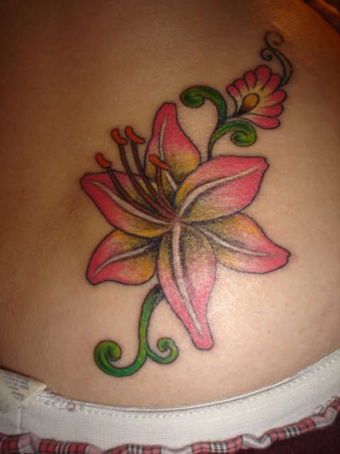 Pink+daisy+tattoo+designs