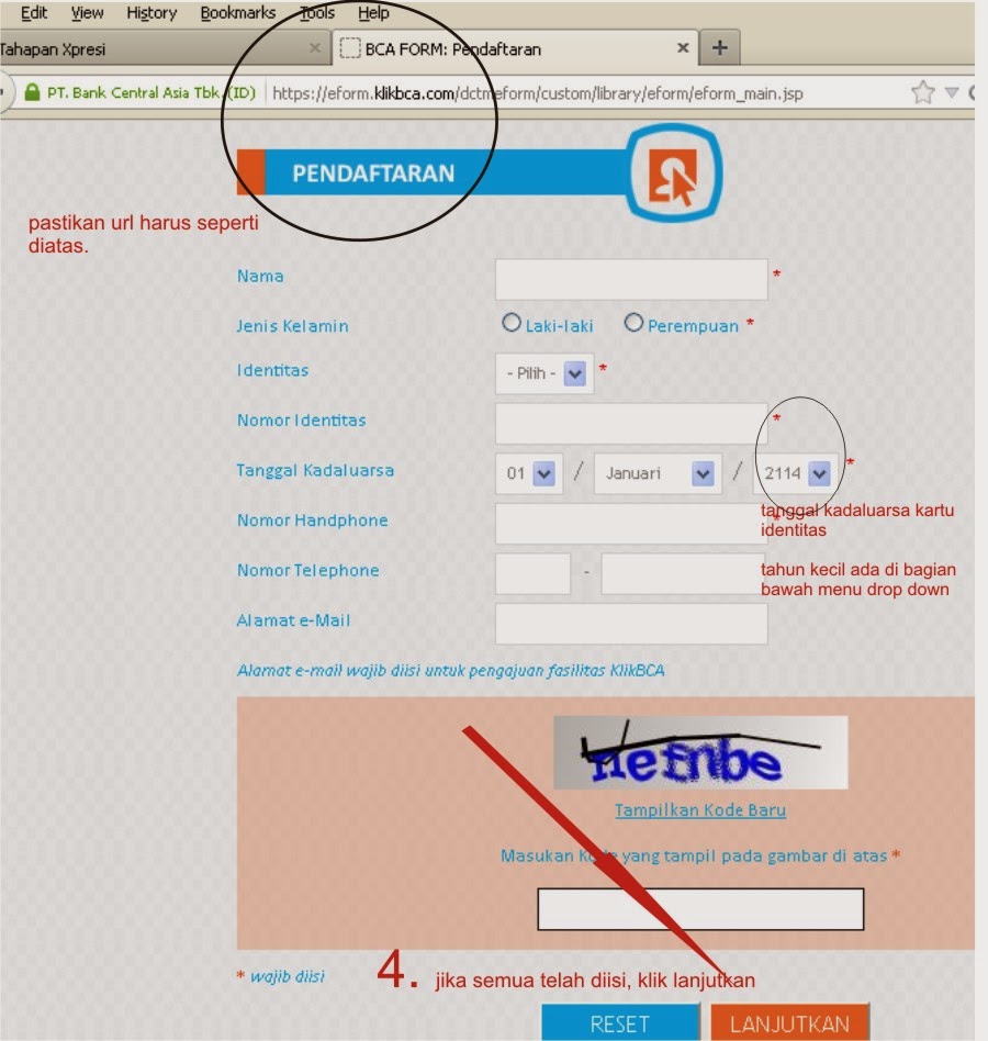 Persyaratan Membuat Rekening Bca | cara membuka rekening bca secara online dilengkapi Persyaratan Membuat Rekening Bca | cara membuka rekening bca secara online dilengkapi