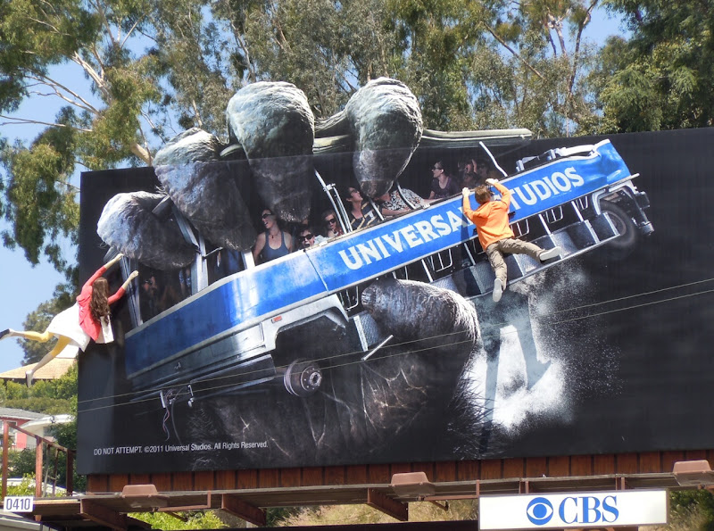 King Kong 3D mannequins billboard