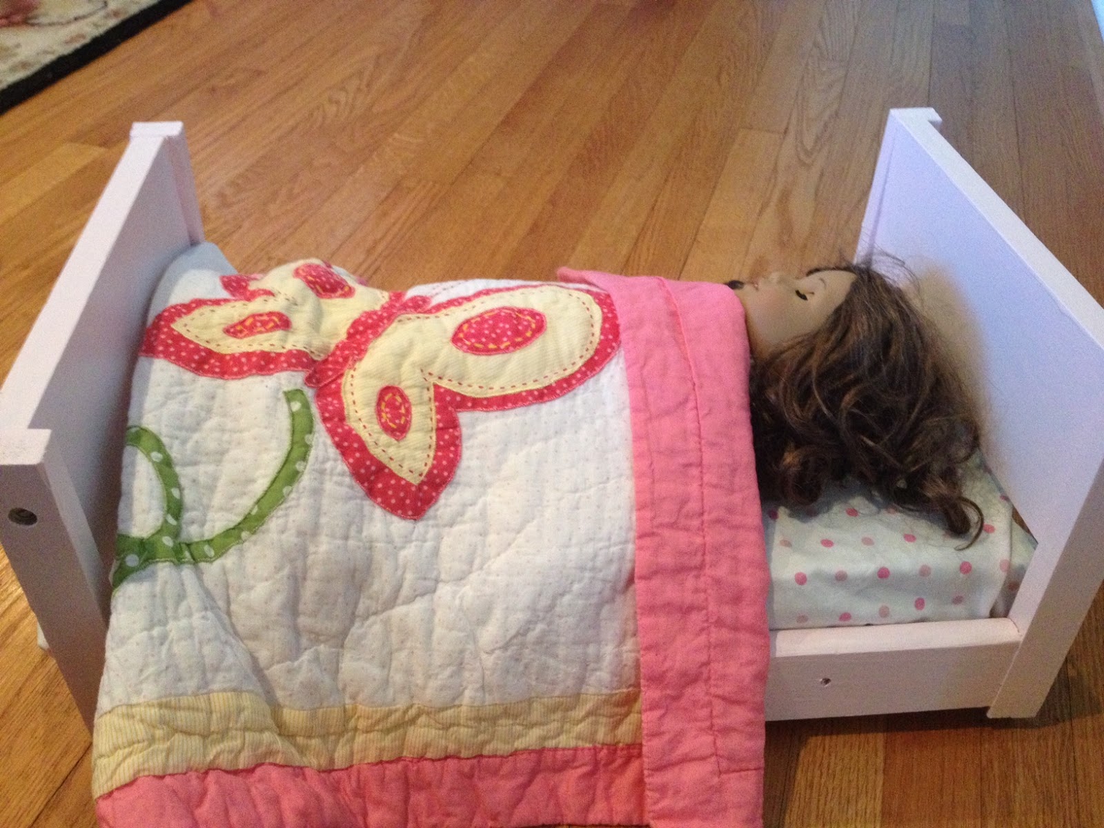 Two It Yourself DIY Doll Bed for American Girl from Scrapwood
