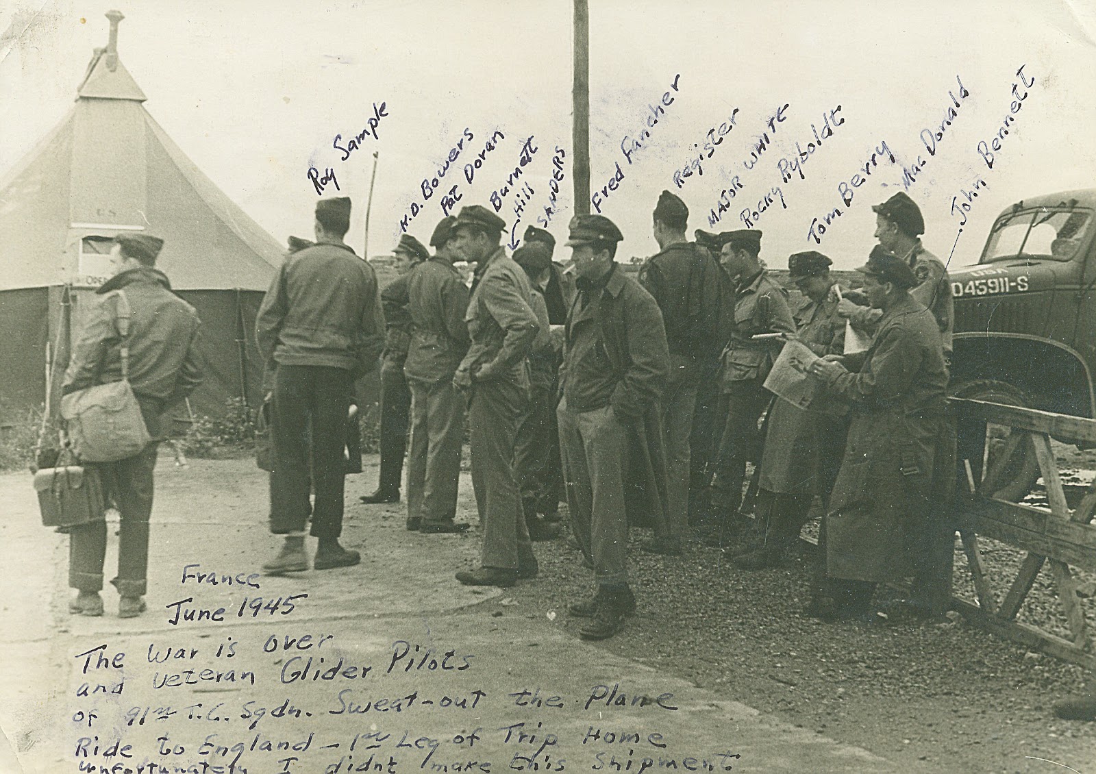 MOVIE DIRECTORS and PRODUCERS WW2 Glider Pilots/C47 Pilots MOVIE