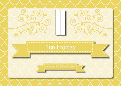 Little Green: Freebie Friday - Ten Frame Printables