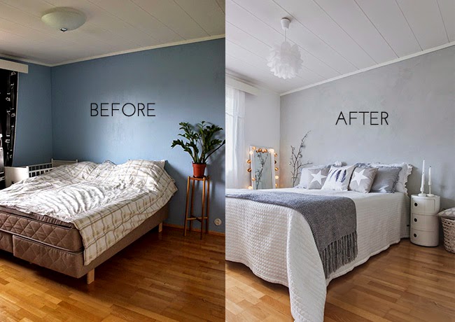 Antes y después: como cambiar la imagen de un dormitorio con poco ...