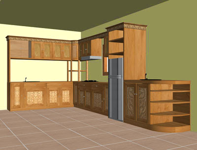 contoh desain lemari gantung dapur modern gambar rumah contoh desain lemari gantung dapur modern gambar rumah