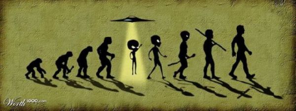 La evolución del hombre  Evolving-evolution+alien