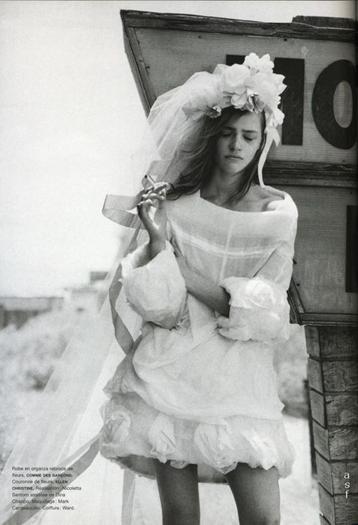comme des garcons peter lindbergh