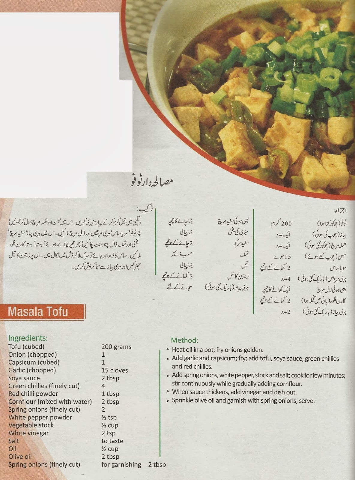 Tofu Food Meaning In Urdu at Luis Sturges blog