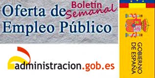 BOLETÍN OFERTA DE EMPLEO PÚBLICO