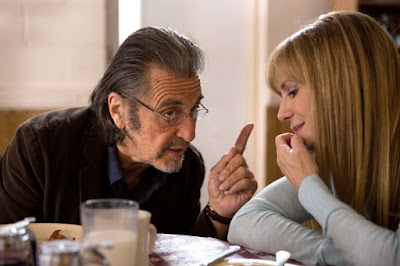 Holly Hunter and Al Pacino in Manglehorn