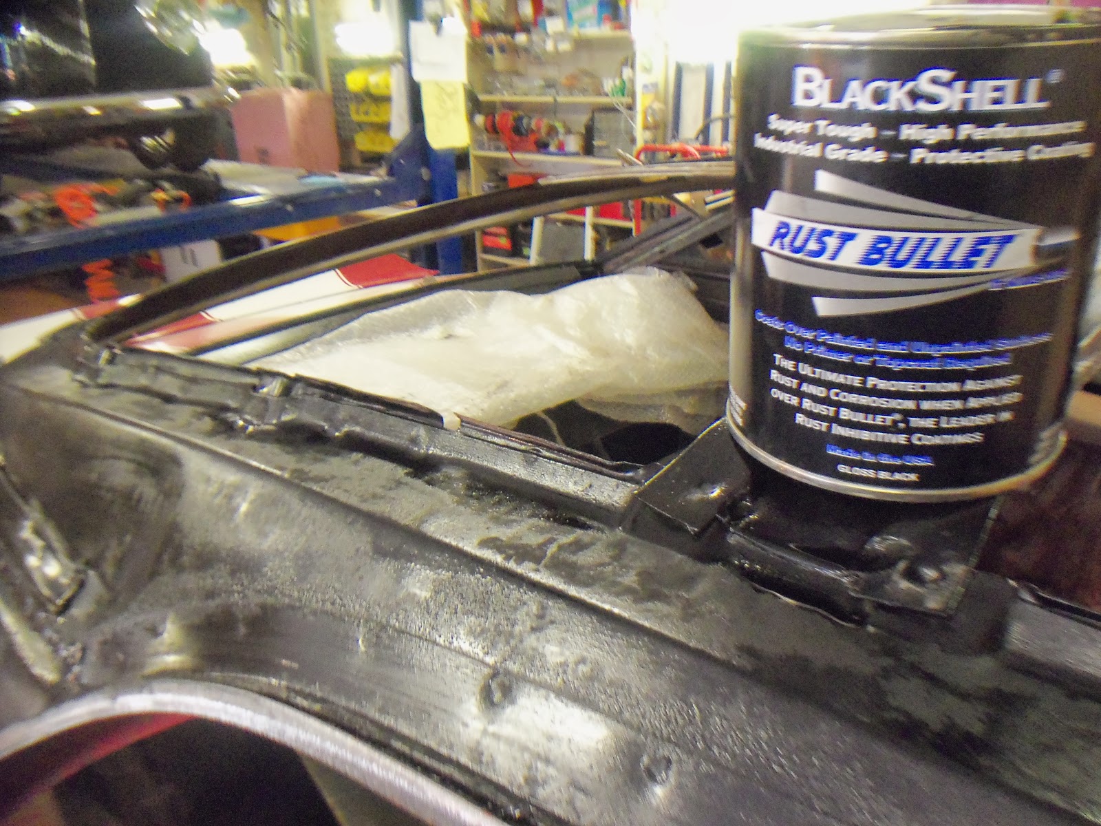 Etek Restorations Classics, Rods and Customs Rust Bullet uses in