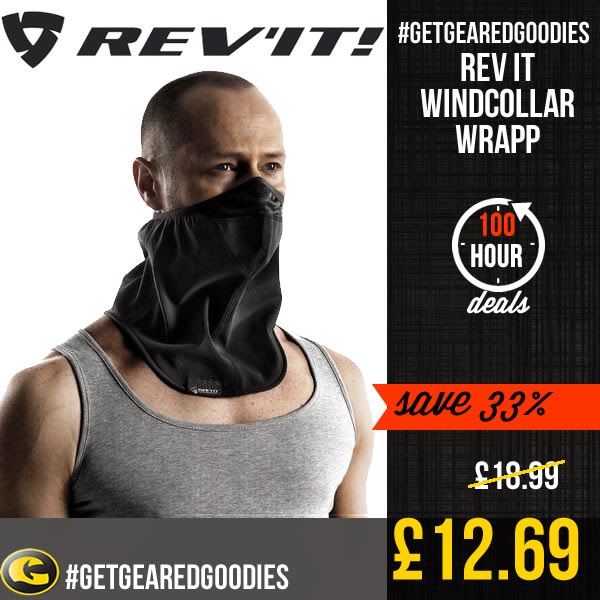#GetGearedGoodies - Save on Rev It Windcollar Wrapp - www.GetGeared.co.uk