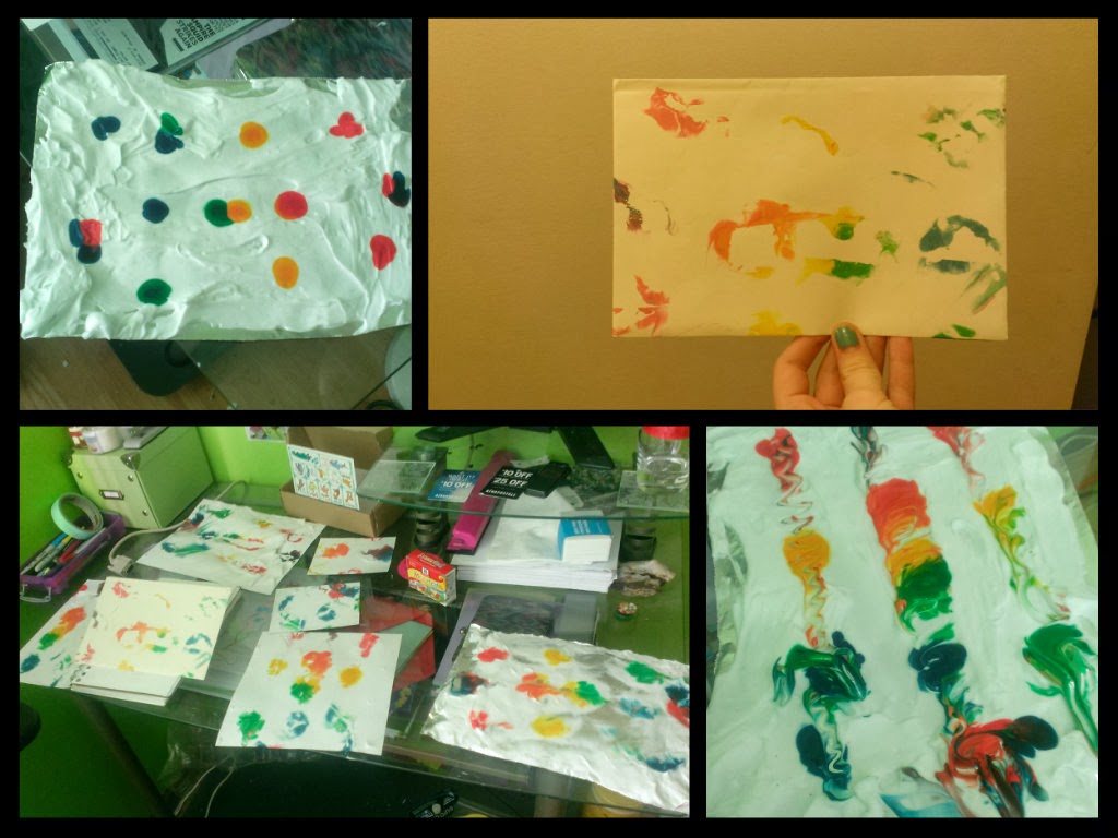 DIY Thursday Paper TieDye The World From the View of Two Teenage