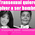 Transexual no Peru quer voltar a ser um Homem