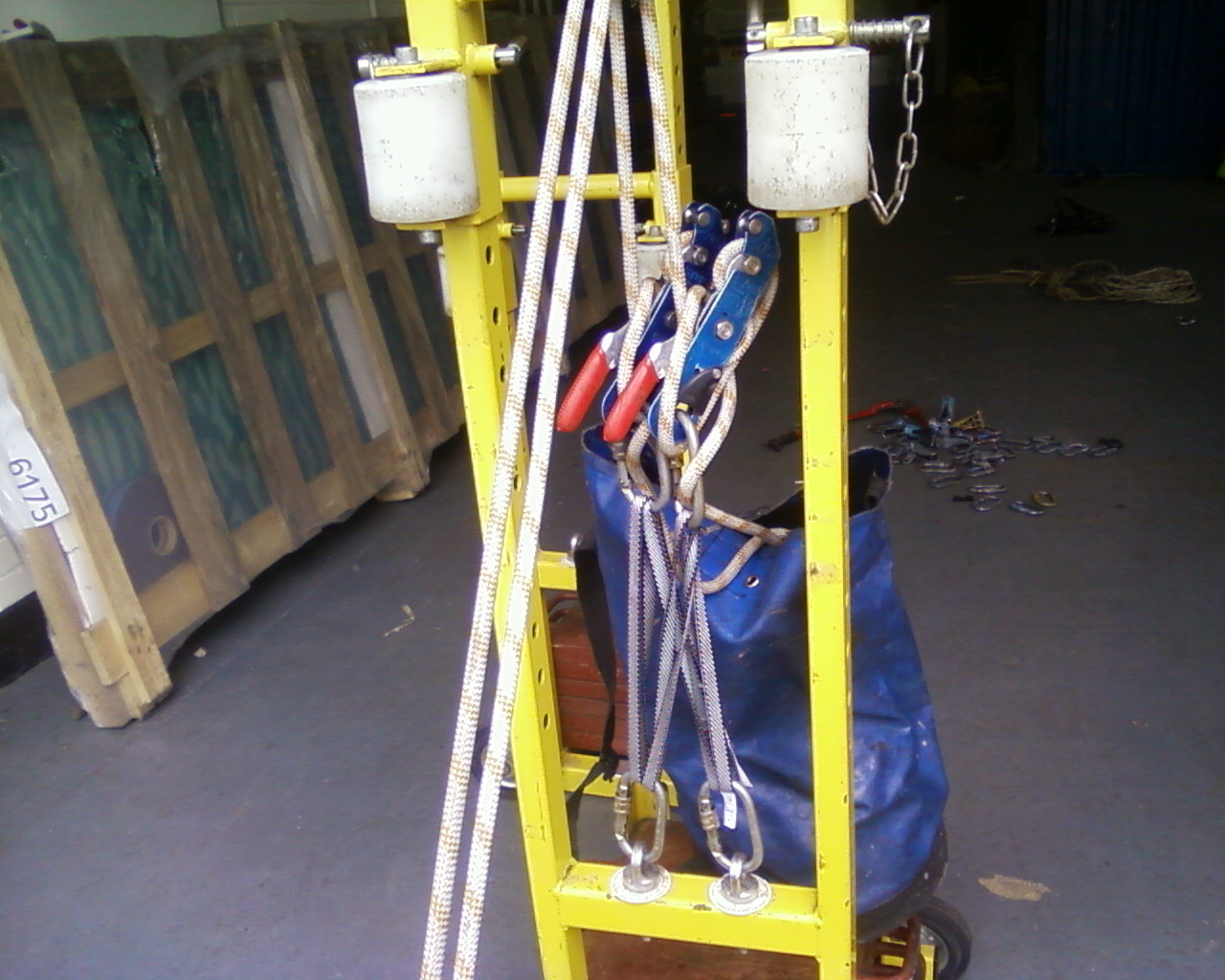 Rope Task Limited Rope access How to Rig anchor points on a