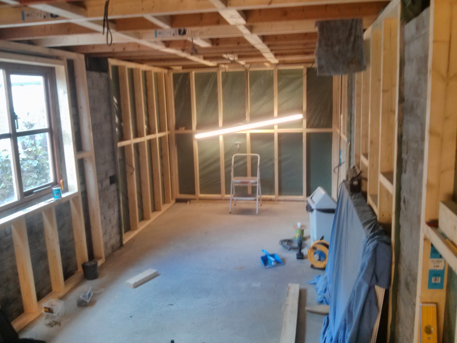 Grogley Junction: The Garage (Modelling Room) update