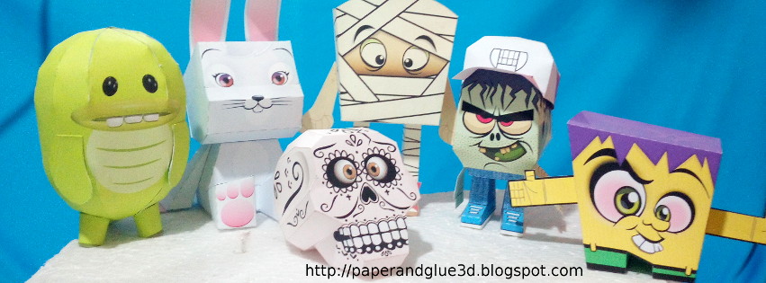 Papercraft, Paper toys y figuras de papel. Planillas descargables y diseños especiales.