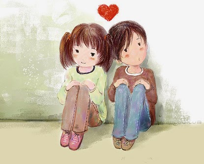 Ảnh hoạt hình tình yêu tuổi học trò