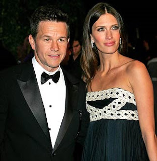 Mark Wahlberg with Wife