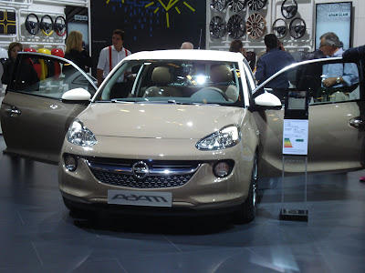 Opel Adam brown Opel Adam front brown